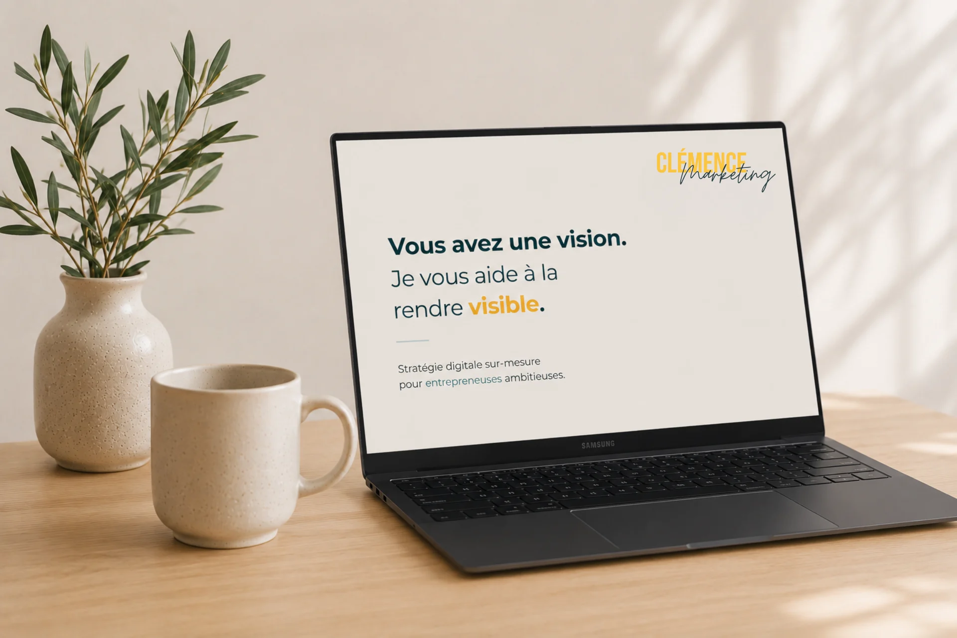 Consultante marketing digital pour entrepreneuses corses
